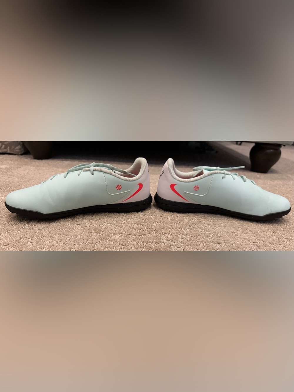 Nike Junior Phantom GX 2 Club TF soccer turf cleats.
